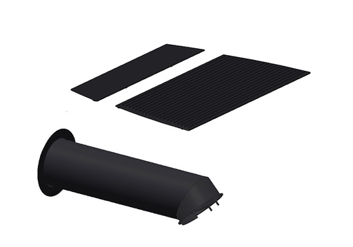 [12020027] S6-H 6655 SORTIE FUMEE HORIZONTALE FONTE
