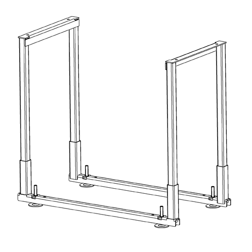 [13002003] S16-78 SUPPORT HAUTEUR AJUSTABLE