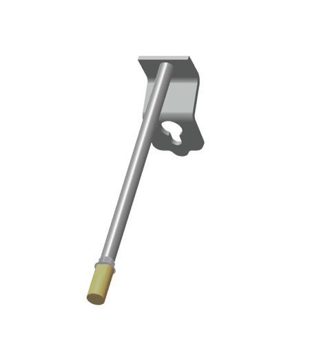 [14001035] 16- COMMANDE DEVIATEUR INOX (07)