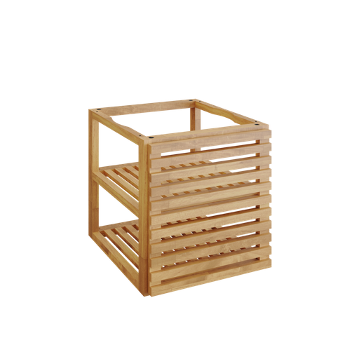 [OSI-PRO-D-TW-S] OFYR Storage Insert PRO avec 1 porte Bois de teck Petit