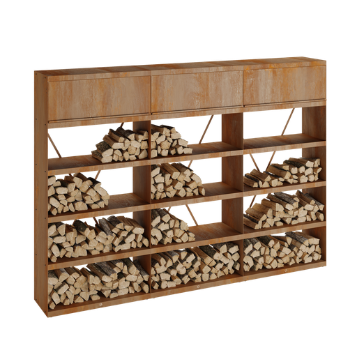[WS-300] OFYR Wood Storage Corten 300