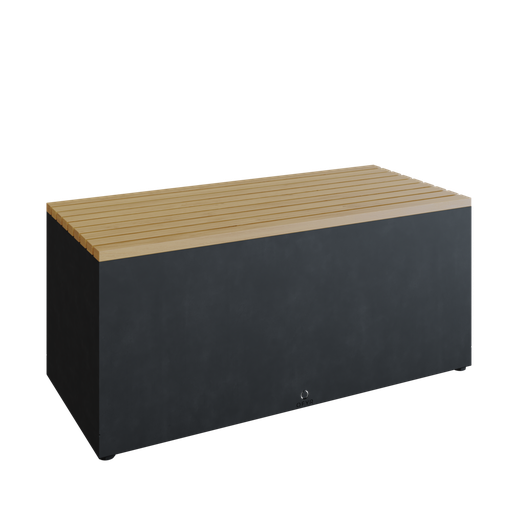 [G-BB] OFYR Garden Bench Black